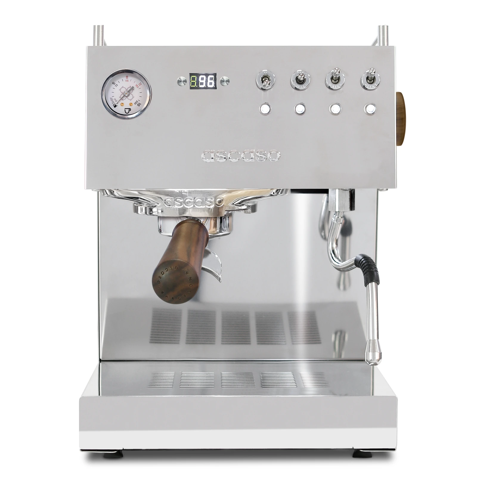 Stainless steel „Ascaso“ Steel UNO PID from the front