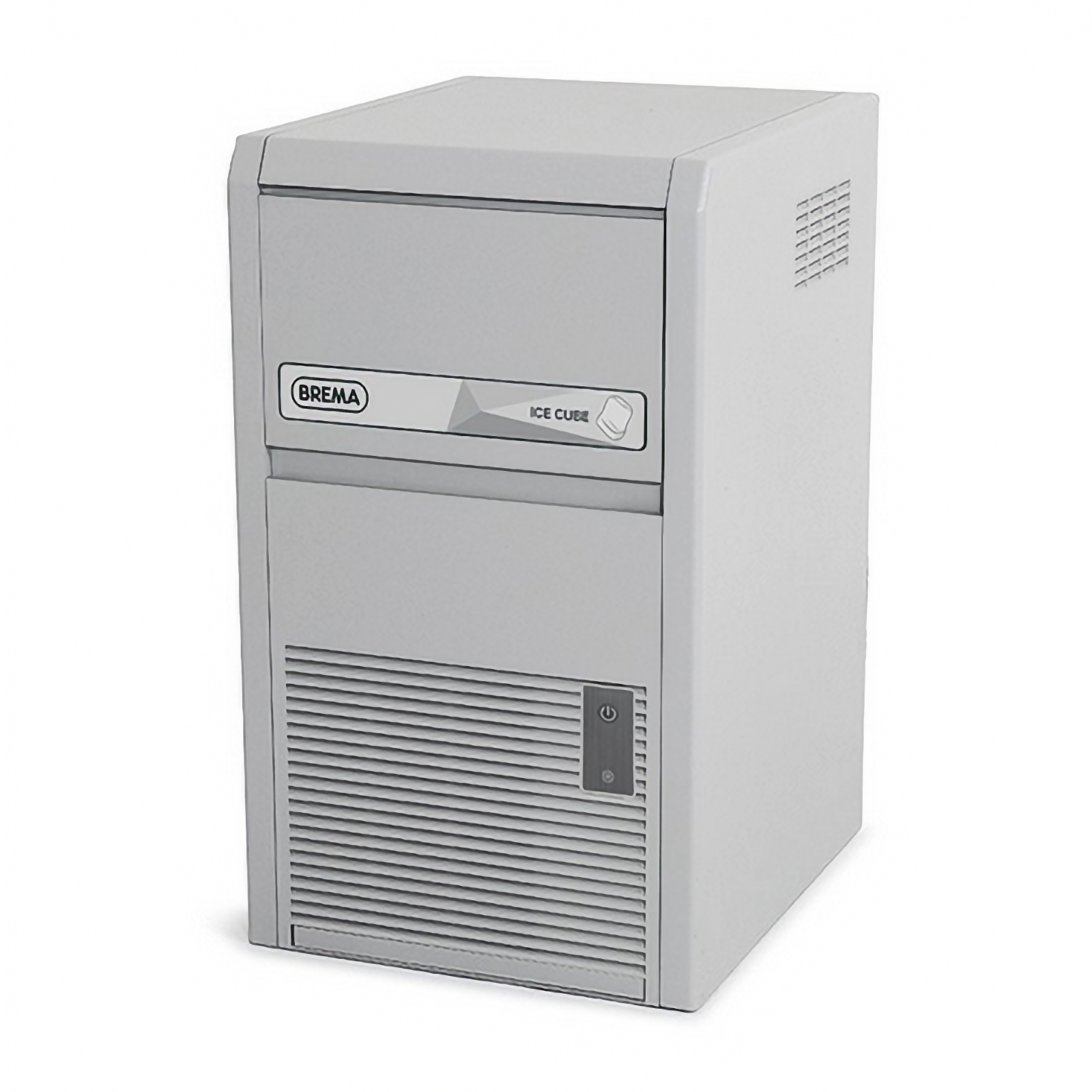 Brema Ice CB 184 HC 1.0 grey finish detail