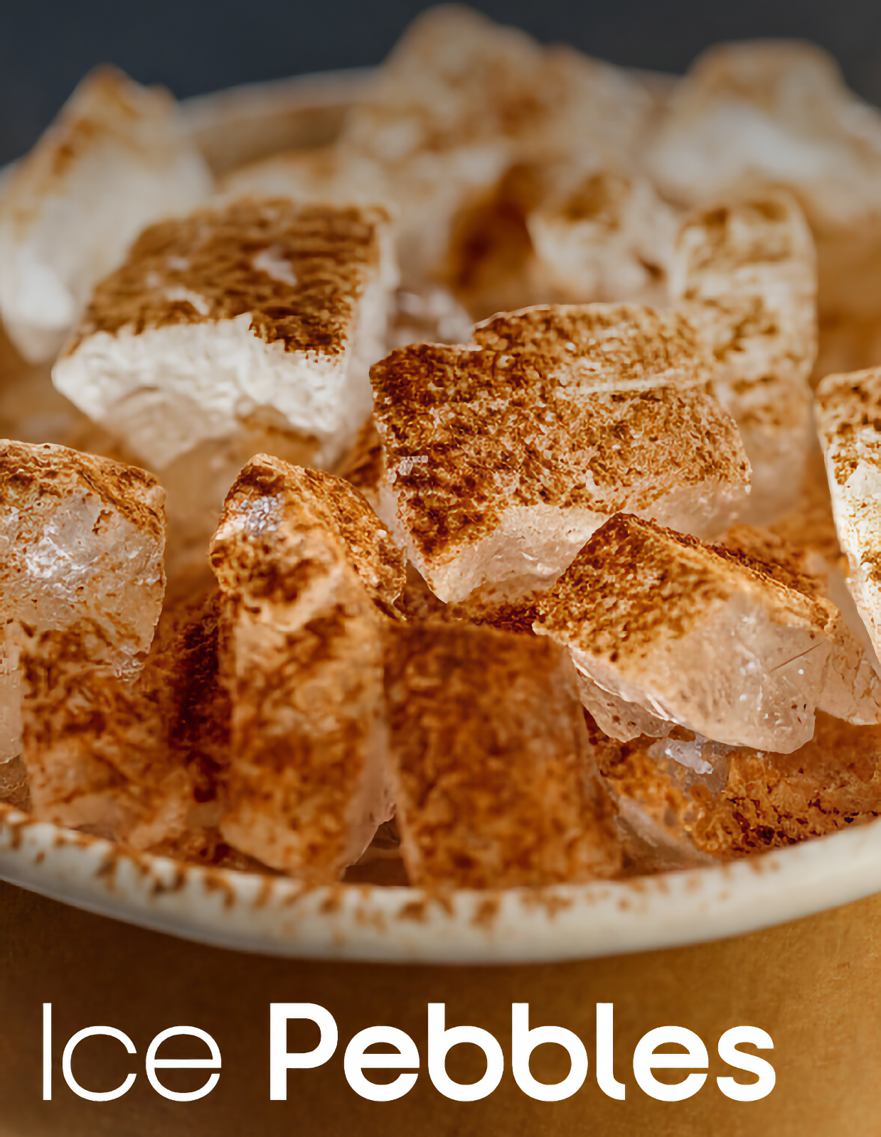 Brema Ice Pebble tipo ledo akmenukai