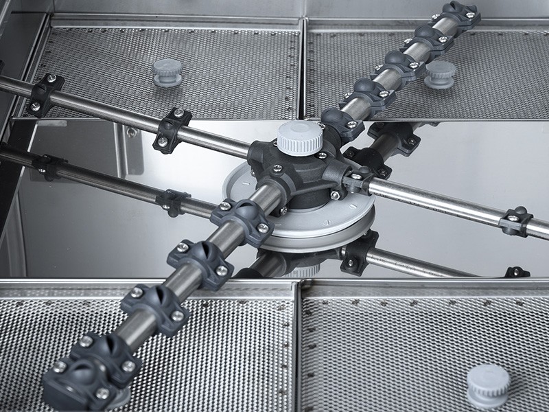 „Omniwash“ Prestige P50 stainless steel wash and rinse arms